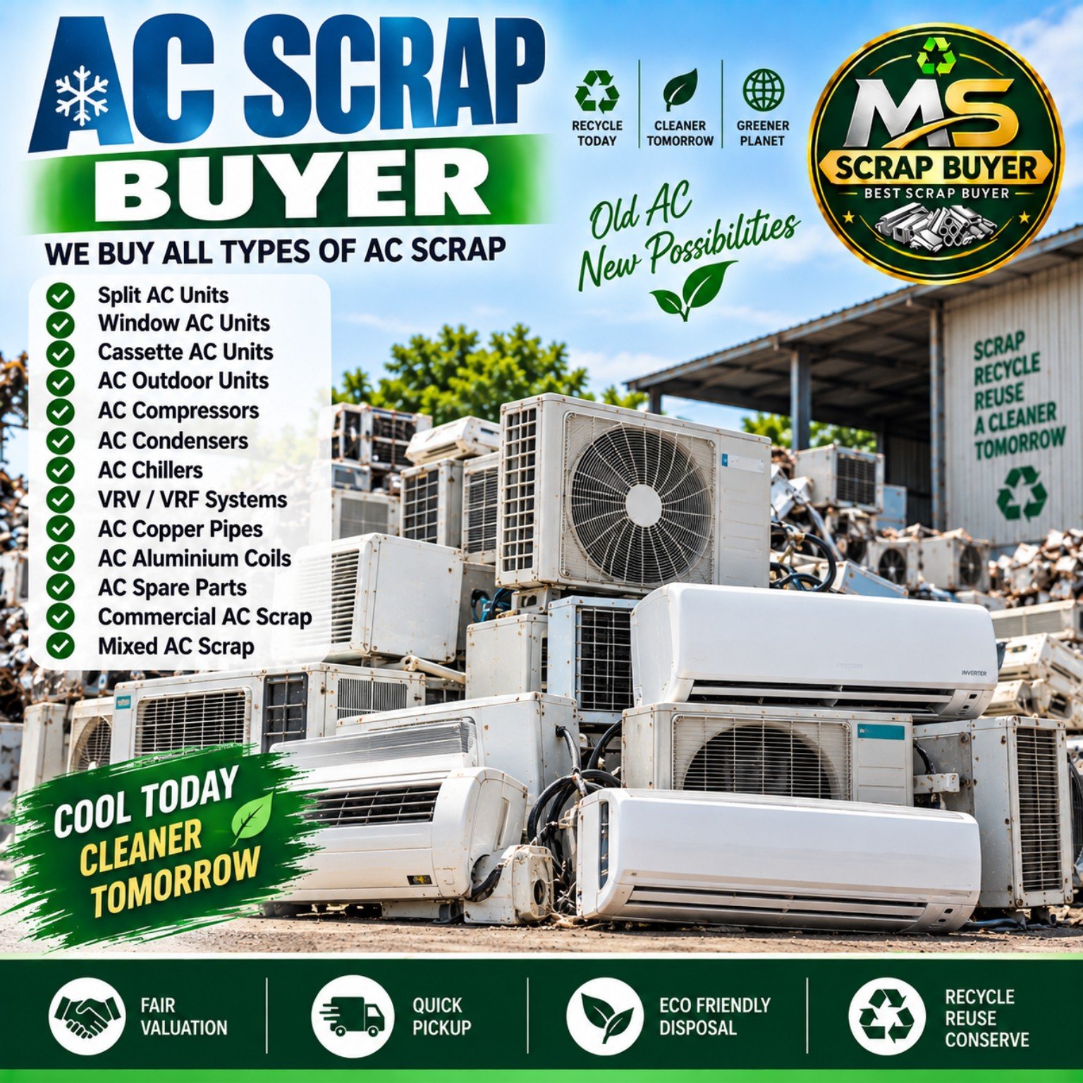 AC Scrap Buyer Hyderabad