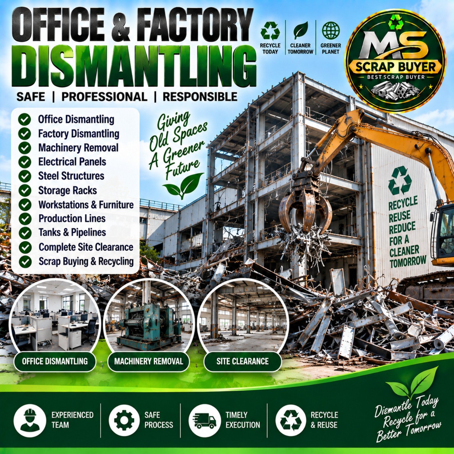 Office & Factory Dismantling