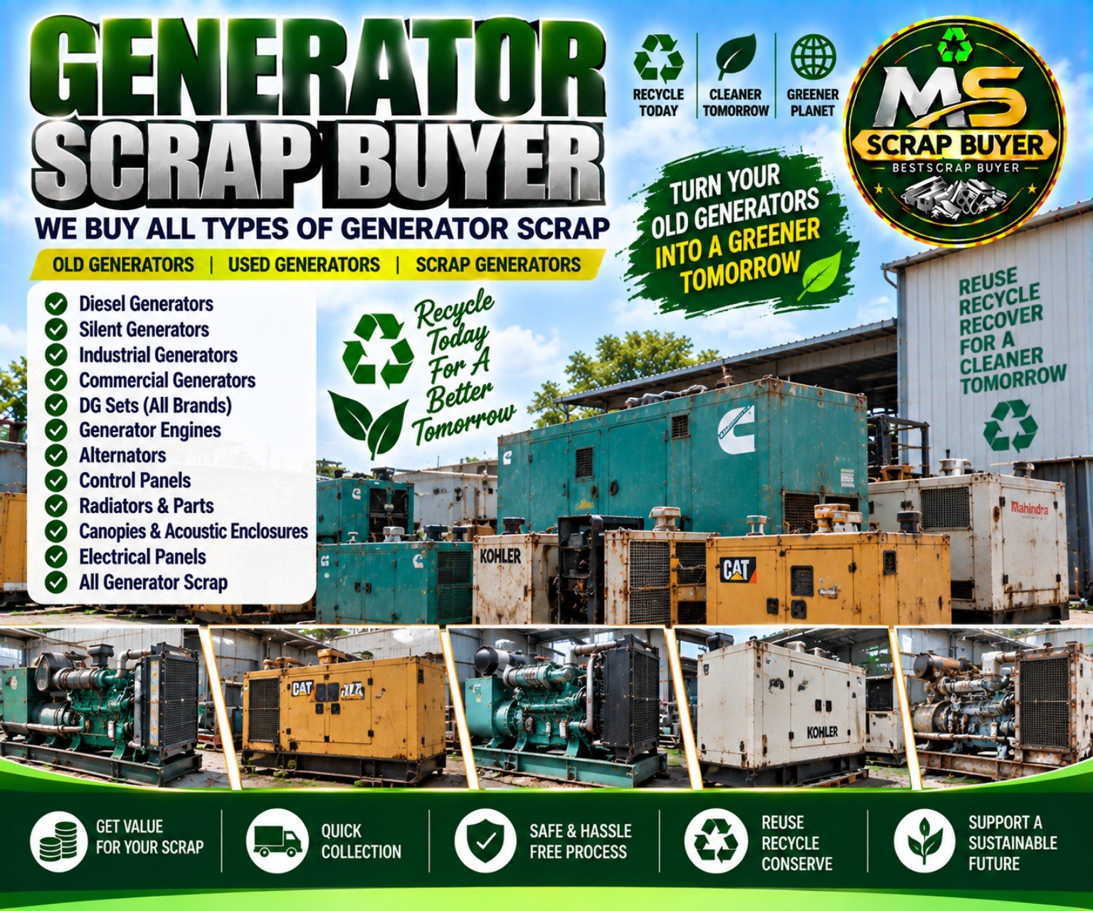 Generator Scrap Buyer