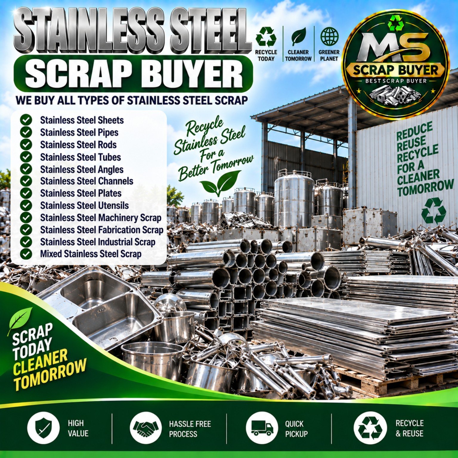 Steel Scrap Buyer